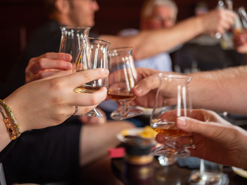 2-Hour Deluxe Whiskey & Food Tasting - What the two-hour schedule really means