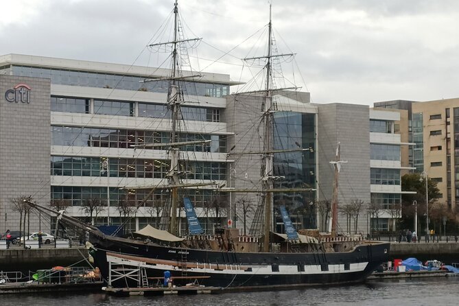 A Self Guided Walking Tour of Dublin's Docklands - Modern Dublin at Samuel Beckett Bridge