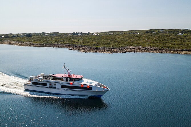 Aran Islands and Cliffs of Moher Day Cruise sailing from Galway City Docks - Returning past the Cliffs of Moher