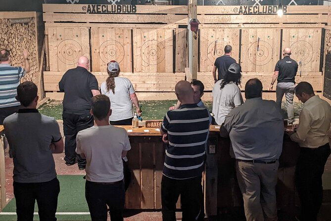 Axe Throwing Open Session (Dublin) 1hr - The informal contest and the group atmosphere