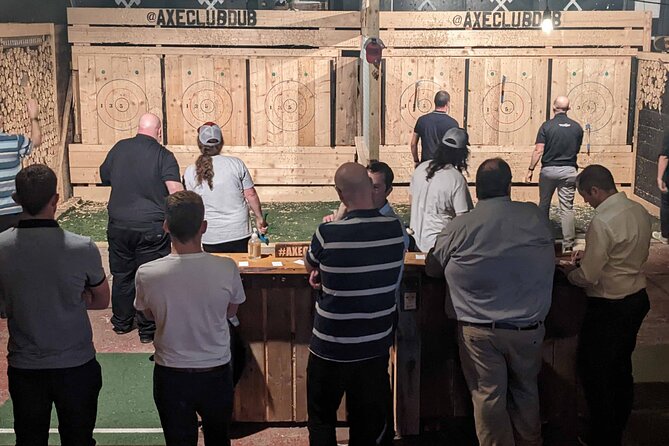 Axe Throwing Open Session (Dublin) 1hr - Going alone, with friends, or with colleagues