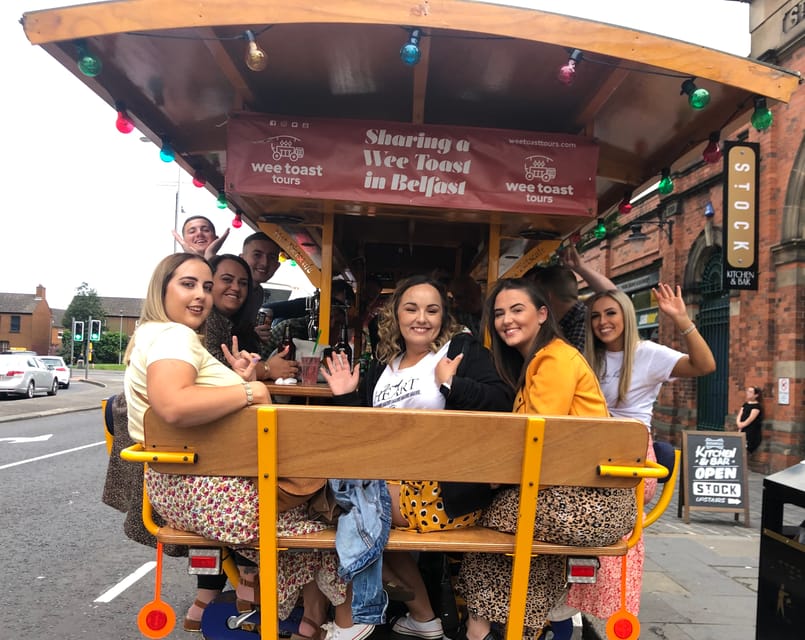Belfast: City Centre Beer Bike Tour - What this Belfast beer bike tour is really like