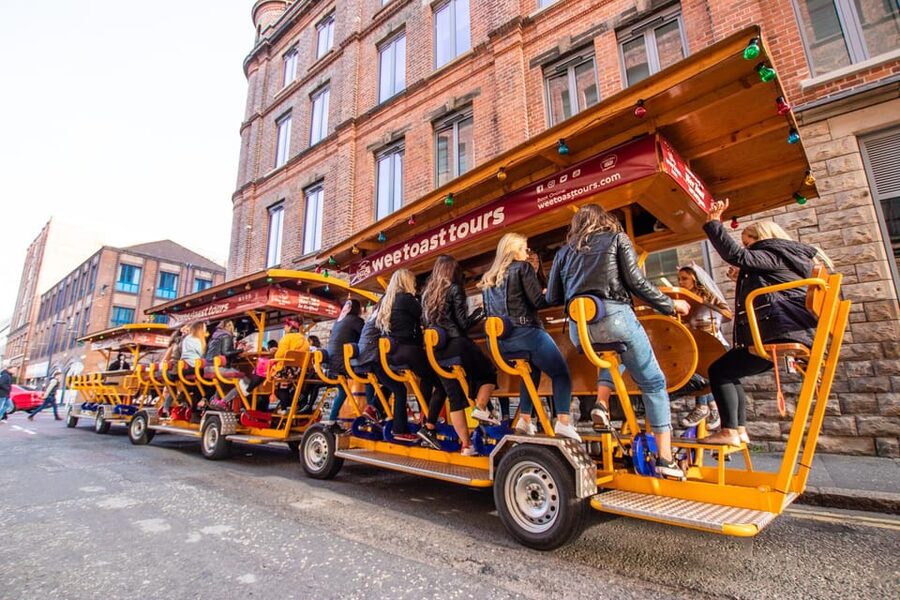 Belfast: City Centre Beer Bike Tour - How hard is the pedaling?