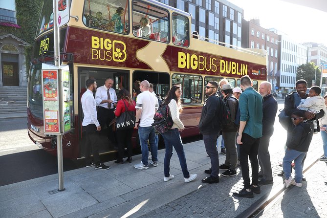 Big Bus Dublin Hop-on, Hop-off Sightseeing Tour with Live Guide - College Green, Temple Bar, and Dublin Castle