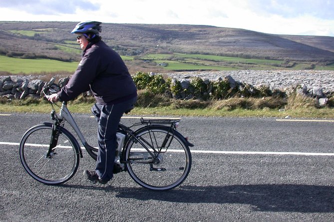 Burren Guided Electric Bike tour with Poulnabrone Portal Tomb - Timing, group size, and cancellation details