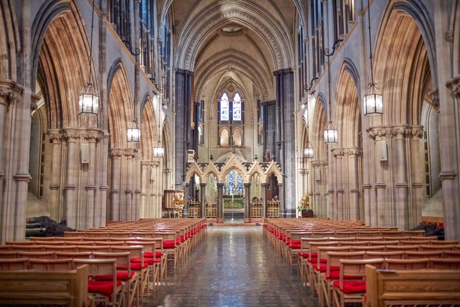 Christ Church Cathedral Entrance Ticket & Self-Guided Tour - Entering Dublin’s medieval center