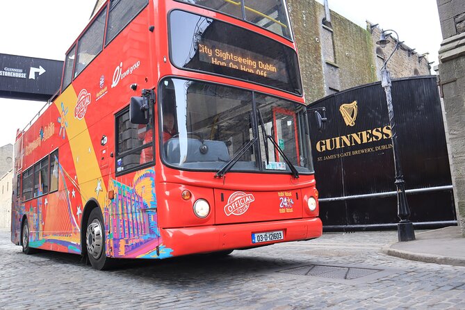 City Sightseeing Dublin Hop-On Hop-Off Bus Tour - Smithfield, Temple Bar, and the north side