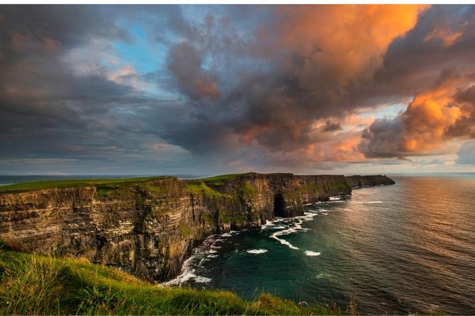 Cliffs of Moher, Aran Island & Burren tour from Galway. Guided. - Guides, buses, and the feel of a group tour
