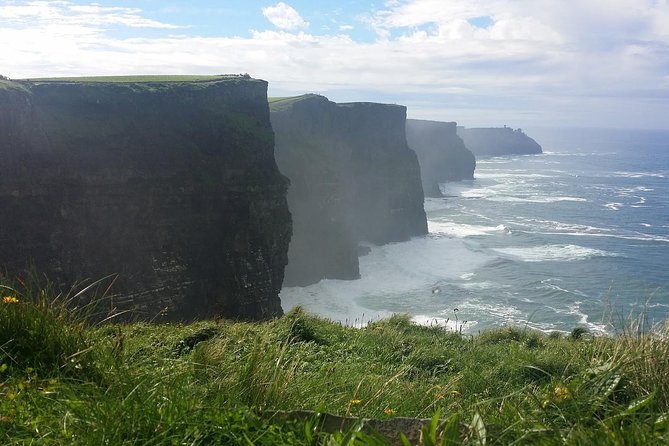 Cliffs of Moher including Cliffs of Moher Boat Experience Luxury Car Tour - The long run west from Dublin