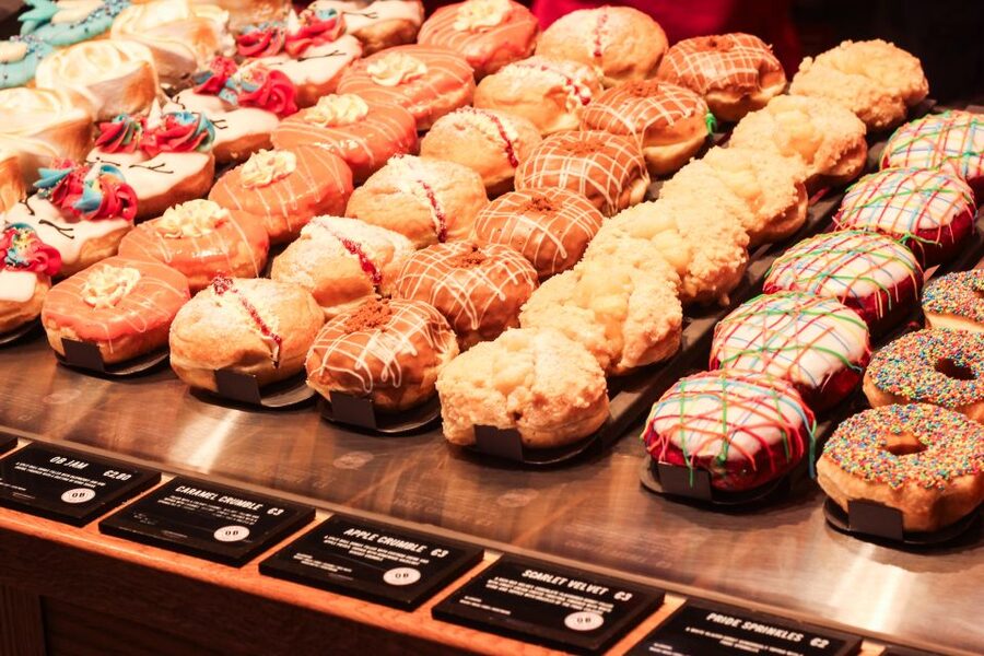 Cork Delicious Donut Adventure by Underground Donut Tour - Colorful donuts and Cork’s modern food side
