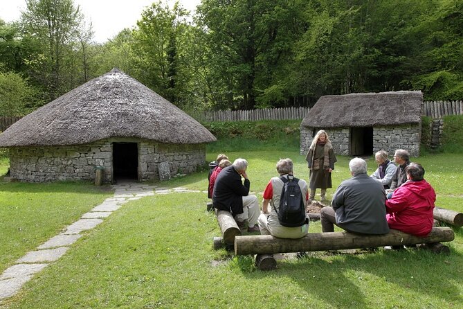 Craggaunowen Admission Ticket - The ring fort shows the work behind daily life