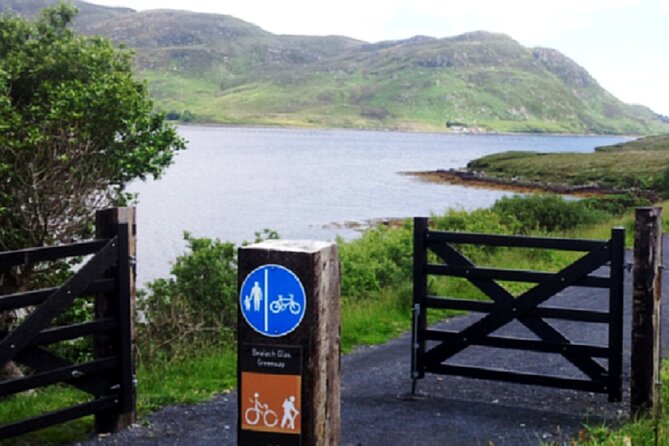 Cycling Westport & the Great Western green way. Mayo. Self-guided - Croagh Patrick gives the ride its identity