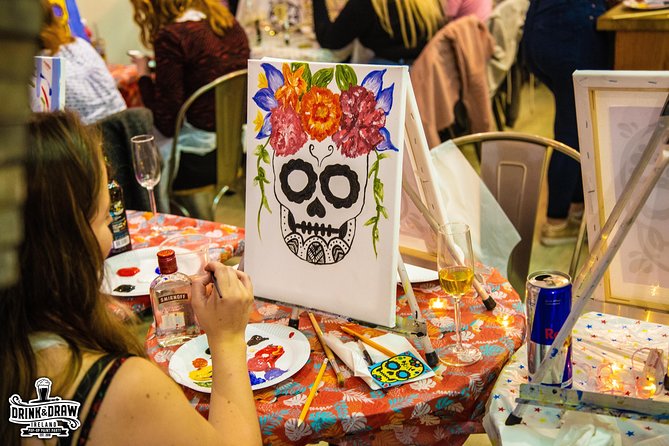 Drink & Draw: Paint A Masterpiece - The speed-painting round changes the pace