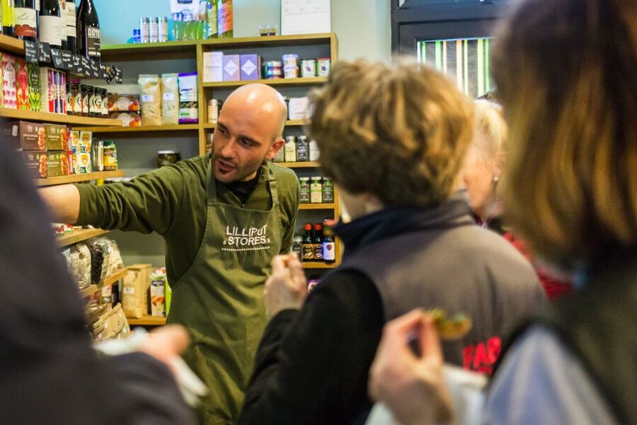 Dublin: 2.5-Hour Fabulous Food Tasting Trail - Six or seven stops, not one oversized meal