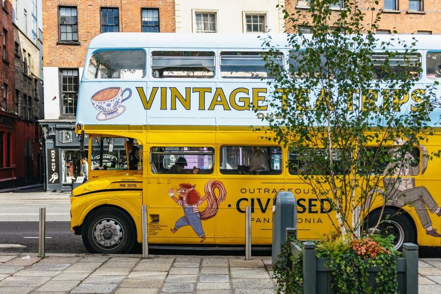 Dublin: Afternoon Tea Vintage Bus Tour - Practical tips for a smoother ride