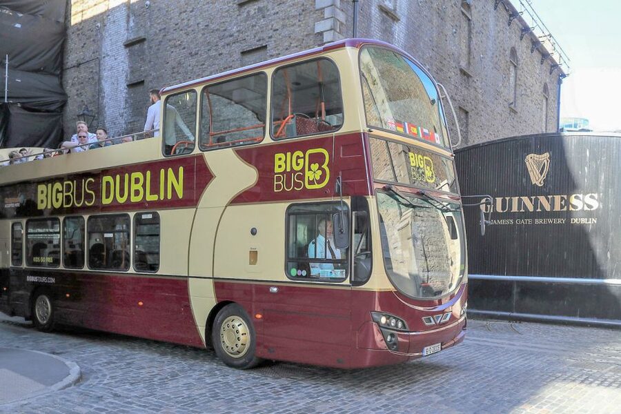 Dublin: Big Bus Hop-On, Hop-Off Tour with Live Guide - Guinness, Kilmainham, and the west side of the route