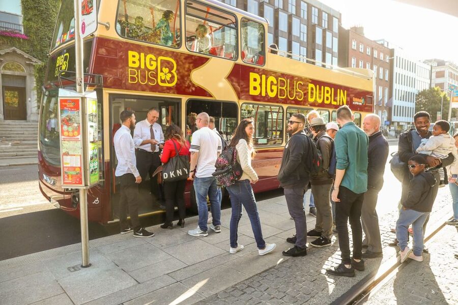 Dublin: Big Bus Hop-On, Hop-Off Tour with Live Guide - Collins Barracks, the Liffey, and Jameson