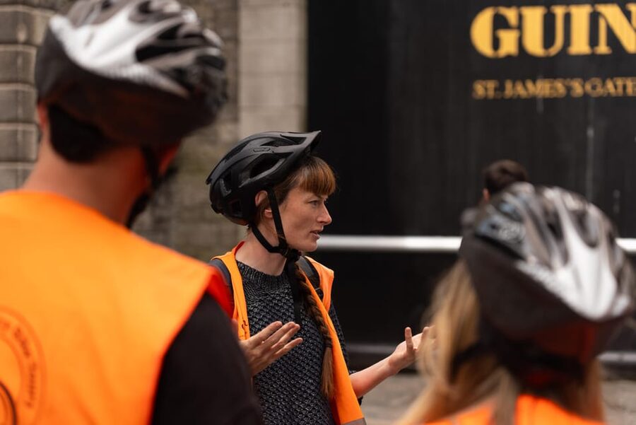 Dublin: Bike & E-Bike Tour with a Local Guide - St Patrick’s Tower at The Digital Hub