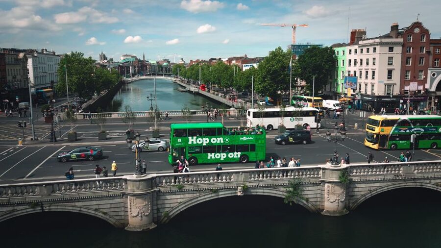Dublin: Cruise Excursion Hop-On Hop-Off Tour & Rail Ticket - Leaving the ship at Dun Laoghaire