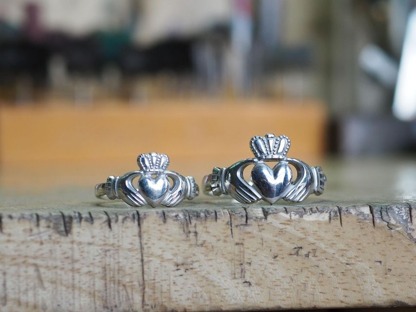 Dublin: Forge Your Own Silver Claddagh Ring Workshop - Turning a silver strip into an Irish symbol