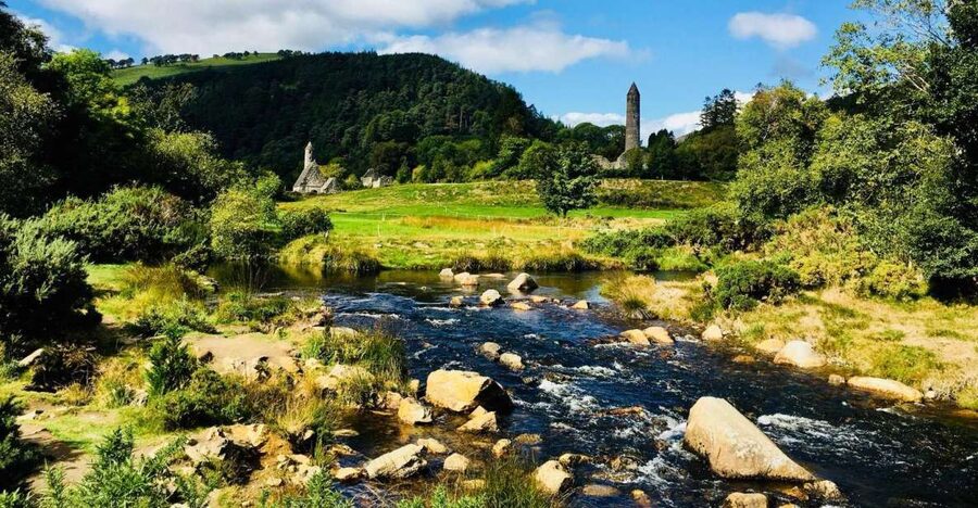 Dublin: Full-Day Wicklow Mountains Tour w/ Glendalough Visit - Powerscourt Gardens and its curious details