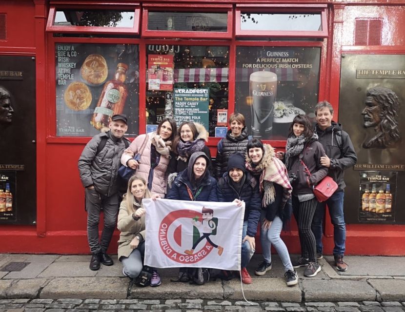 Dublin Highlights: 2.45-Hour Walking Tour in Italian - Timing, walking comfort and what to bring