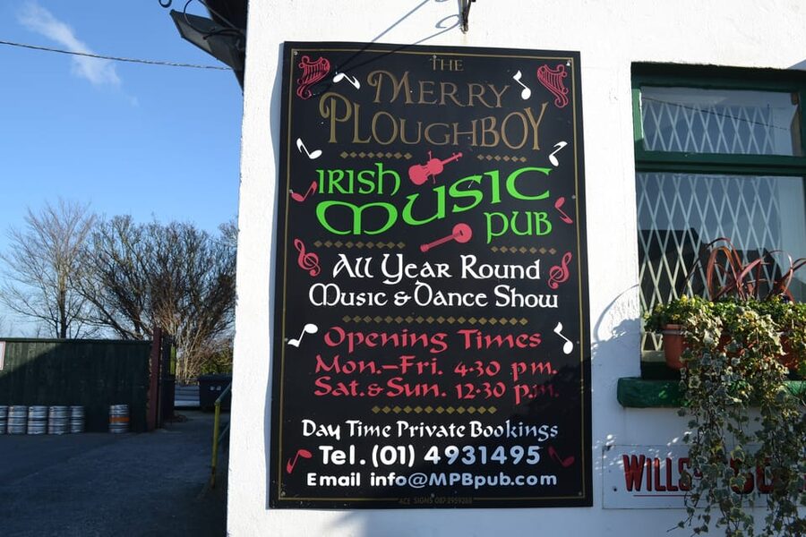 Dublin: Irish Night Show at the Merry Ploughboy Pub - The setting and group size