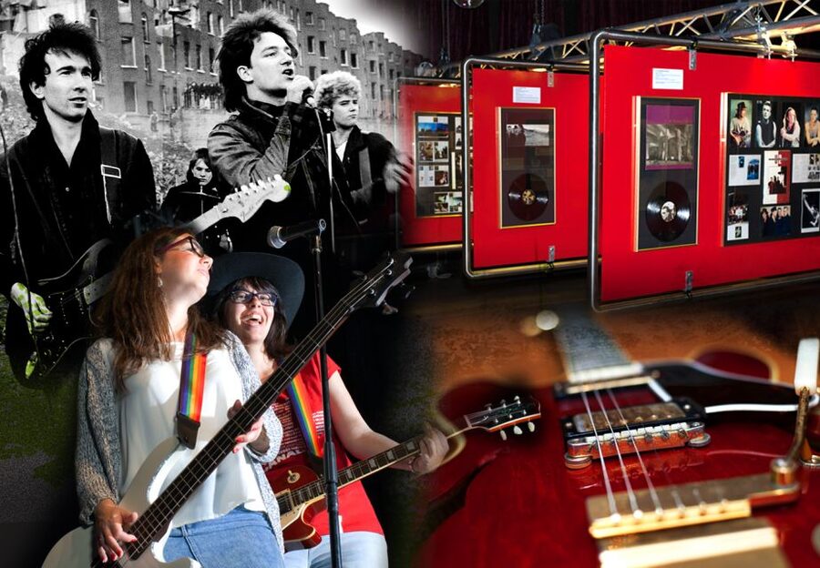 Dublin: Irish Rock 'N' Roll Museum with Tour in English - Thin Lizzy and U2 take center stage