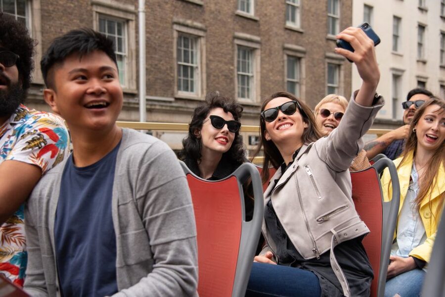 Dublin: Jameson Whiskey Distillery & Hop-on Hop-off Bus Tour - From O’Connell Street to Trinity College