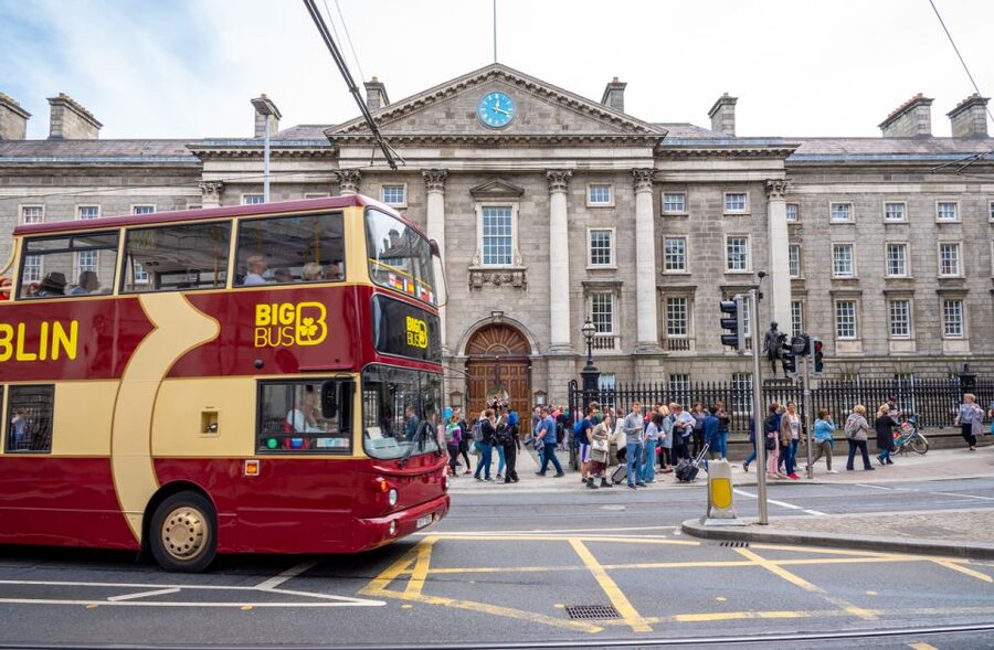 Dublin: Jameson Whiskey Distillery & Hop-on Hop-off Bus Tour - Jameson Bow St. in Smithfield