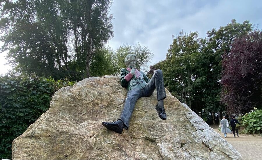 Dublin: Literary Walking Tour - Wilde, Yeats & Joyce - The National Library and W.B. Yeats