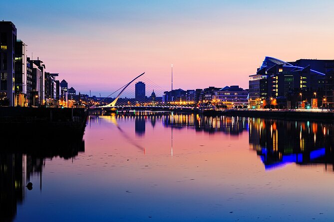 Dublin Live Guided Panoramic Open-Top Night Bus Tour - The GPO and the River Liffey