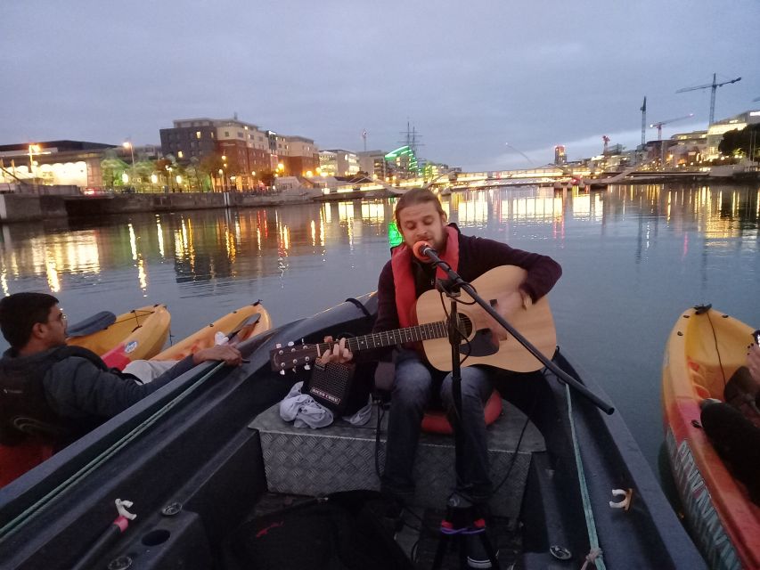 Dublin: Music Under the Bridges Kayaking Tour - The Liffey from the water, not the pavement