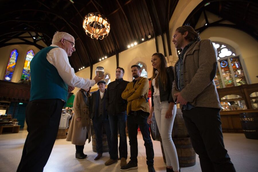 Dublin: Pearse Lyons Whiskey Distillery Experience - A church, a graveyard, and a glass of whiskey