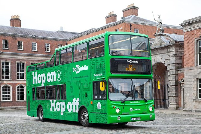 Dublin Public Transport and Hop-On Hop-Off Sightseeing Bus Tour - One pass for airport arrival and city transport