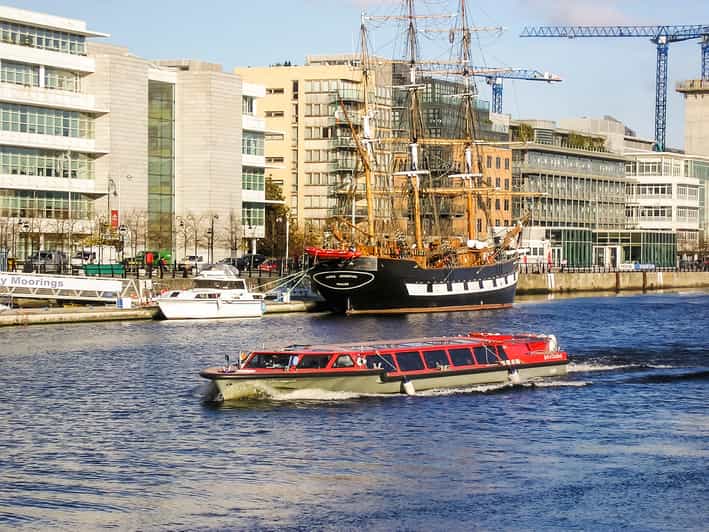 Dublin: River Liffey Sightseeing Cruise - Canals, reclaimed land, and unexpected history