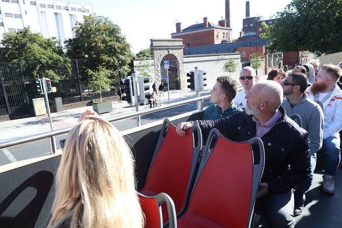 Dublin Shore Excursion, Live Guided Open-top, Hop-on Hop-off Sightseeing Tour - Starting at O’Connell Street and heading south