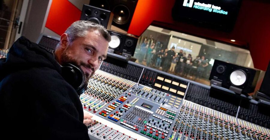Dublin: Windmill Lane Recording Studios Tour - Entering through the metal doors