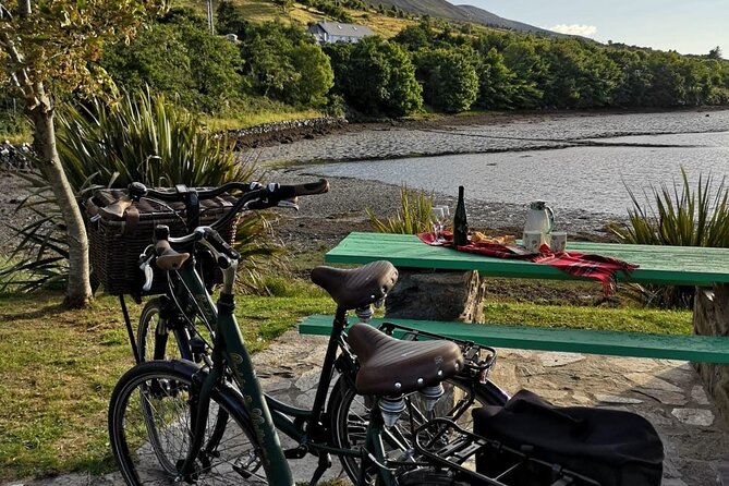 E-Bike Cycle Greenway - Westport To Achill Island Atlantic coast - Arriving at Achill Island and making the bus connection