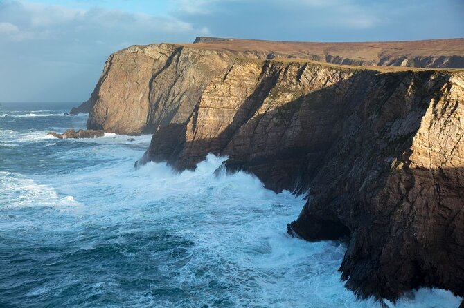 Erris Head Guided Walking Tour (AlchemyTours.ie) - Illandavuck and fulmars over the cliffs