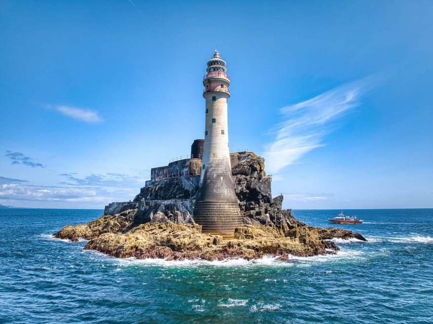 Fastnet Rock Lighthouse direct boat tour-Baltimore.Guided. - Leaving Baltimore harbour