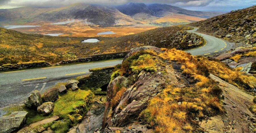 From Cork: 9-Hour Guided Ring of Kerry and Killarney Tour - Waterville and Coomakista bring the coast into view
