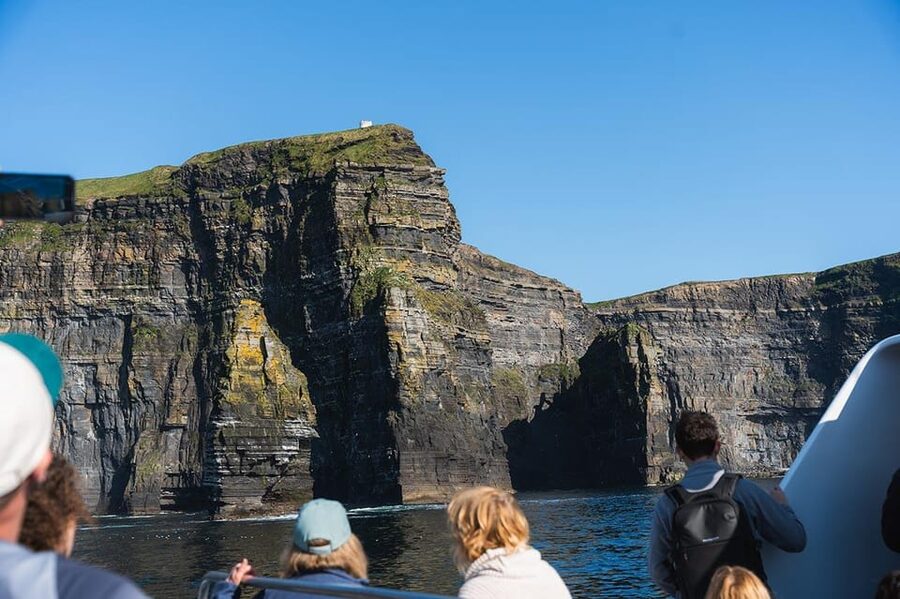 From Doolin: Cliffs of Moher Boat Tour - Harry Potter’s Cave and the Atlantic rock formations