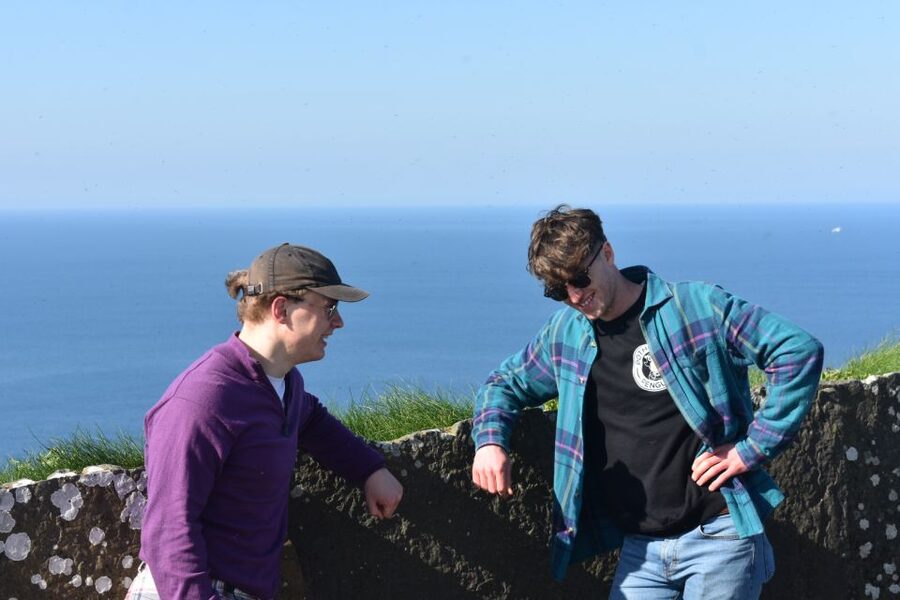 From Doolin: Cliffs of Moher Guided Coastal Walk - Doolin, farmland, and the first coastal views