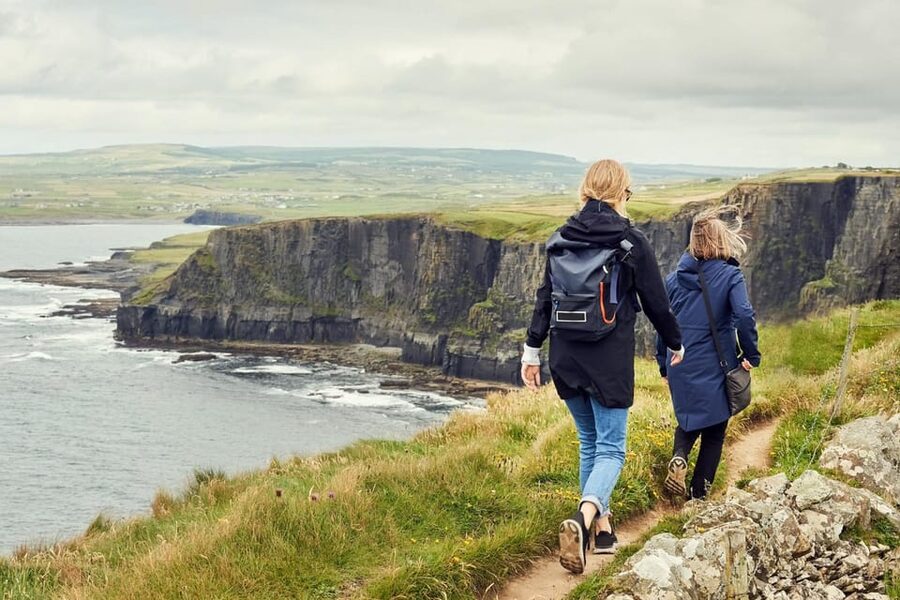 From Dublin: Cliffs of Moher & Galway Small Group Tour - Two hours above the Atlantic at the Cliffs of Moher