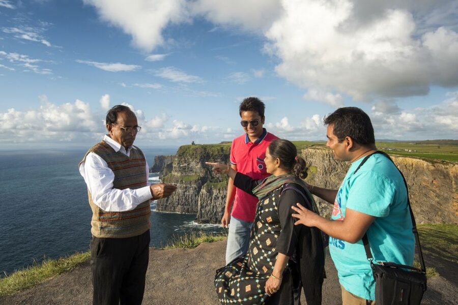 From Dublin: Cliffs of Moher Small Group Tour - The ride back to central Dublin