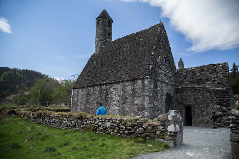 From Dublin: Wicklow, Powerscourt, and Glendalough Day Tour - Glendalough, where ruins meet two lakes