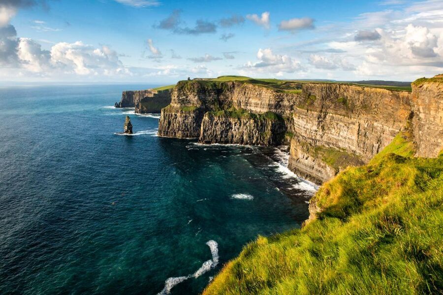 From Galway: Aran Islands & Cliffs of Moher Day Cruise - The return to Galway beneath the Cliffs of Moher