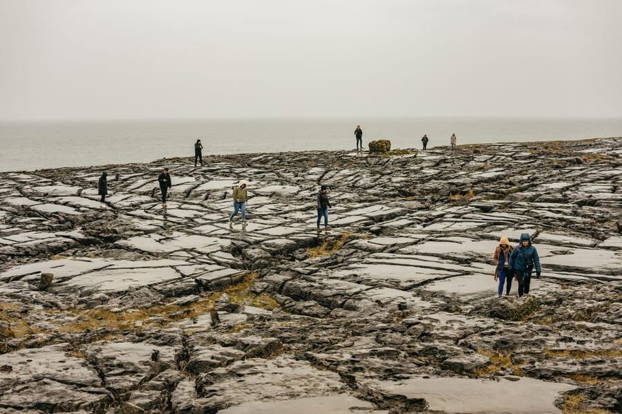 From Galway: Cliffs of Moher and The Burren Guided Day Trip - Dunguaire Castle and the fishing village of Kinvara