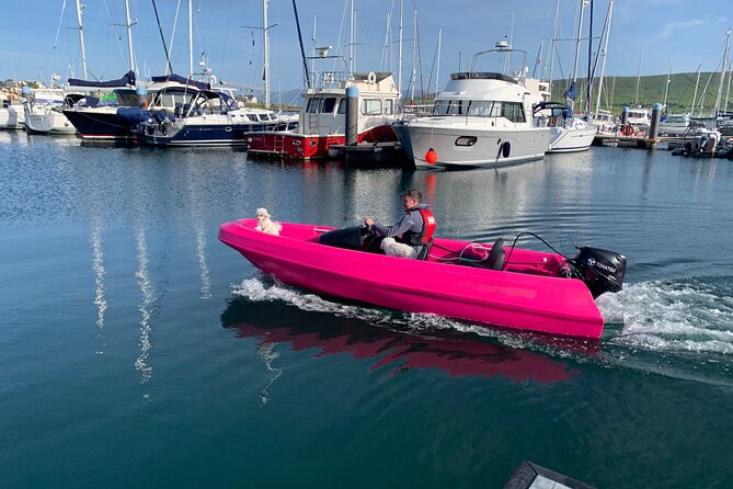 Funky Pink Self Drive Boats - The safety setup and what it means for beginners